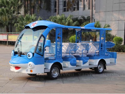 海豚造型观光车