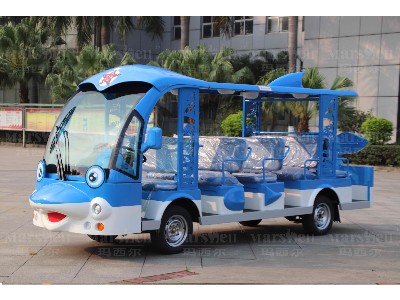 海豚造型观光车