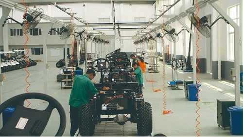 电动观光车的基本组成部件有哪些？