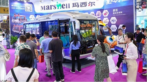 玛西尔“星之河23G”观光车展会首秀，闪耀2025世界文旅产业博览会