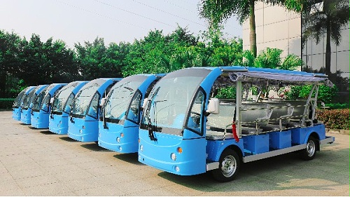 电动观光车不使用时该如何停放？