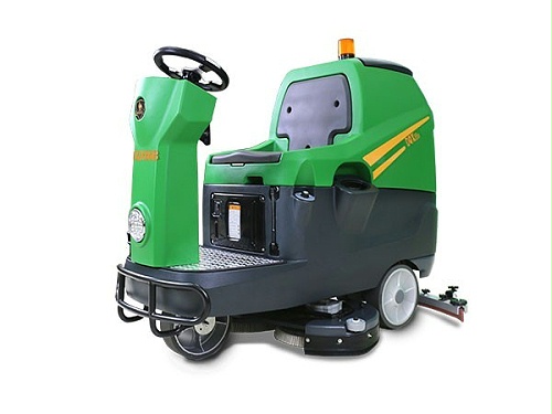 电动驾驶式洗地机