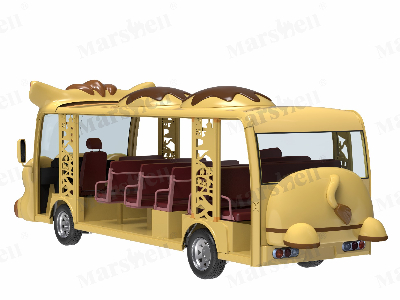 骆驼造型主题电动观光车