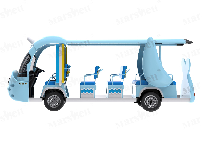 鲲主题造型电动观光车