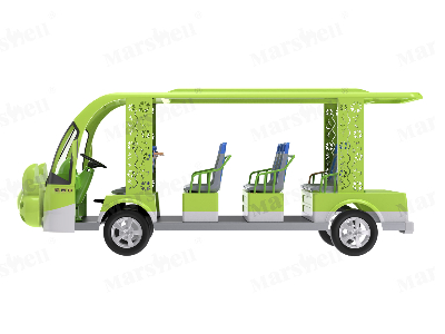 青蛙主题造型电动观光车