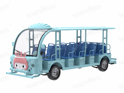 珊瑚主题造型电动观光车
