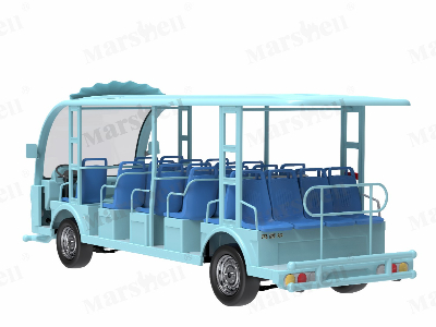 珊瑚主题造型电动观光车