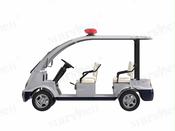 五座电动巡逻车