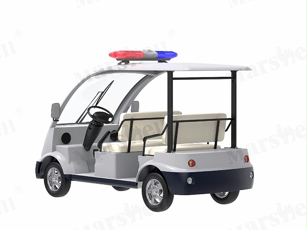 五座电动巡逻车