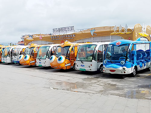 玛西尔海豚观光车入驻三亚蜈支洲岛案例