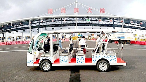 玛西尔电动车成为港珠澳大桥工程项目指定用车