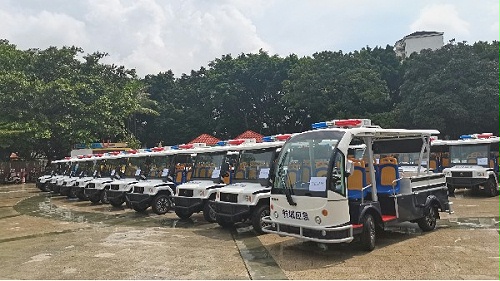 百日攻坚！又一批玛西尔电动巡逻车交付