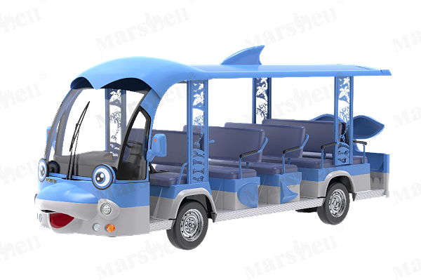 海豚主题造型观光车