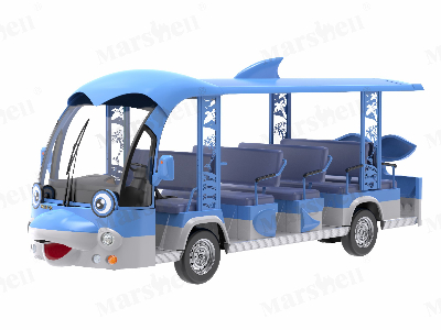 海豚造型观光车