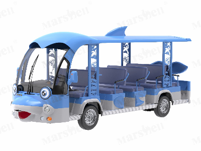 海豚造型观光车