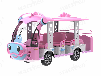 珊瑚造型电动观光车