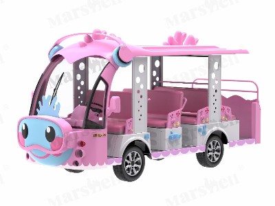 珊瑚主题造型观光车