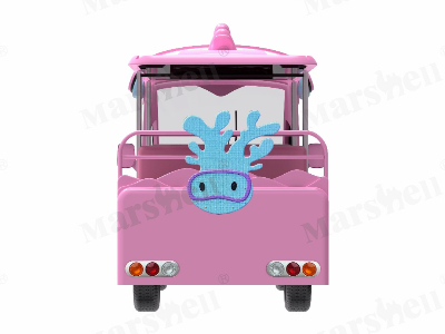 珊瑚主题造型观光车