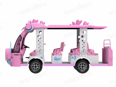 珊瑚主题造型观光车