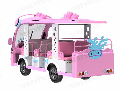 珊瑚主题造型观光车