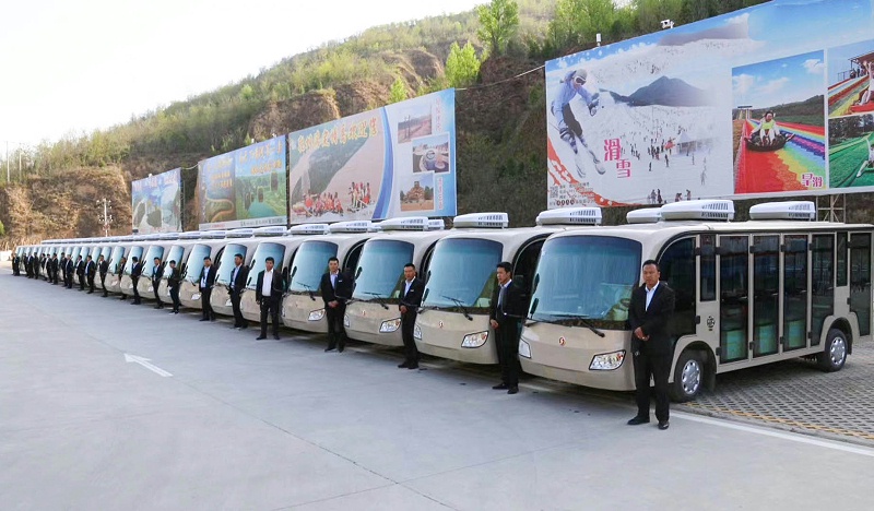 红色文化景区观光车 (3)