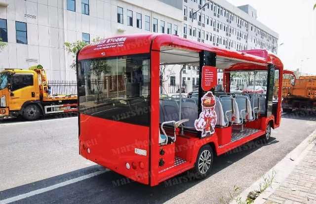 智能美食工厂观光车 