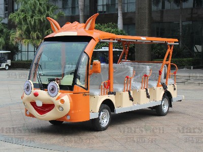 兔子造型观光车