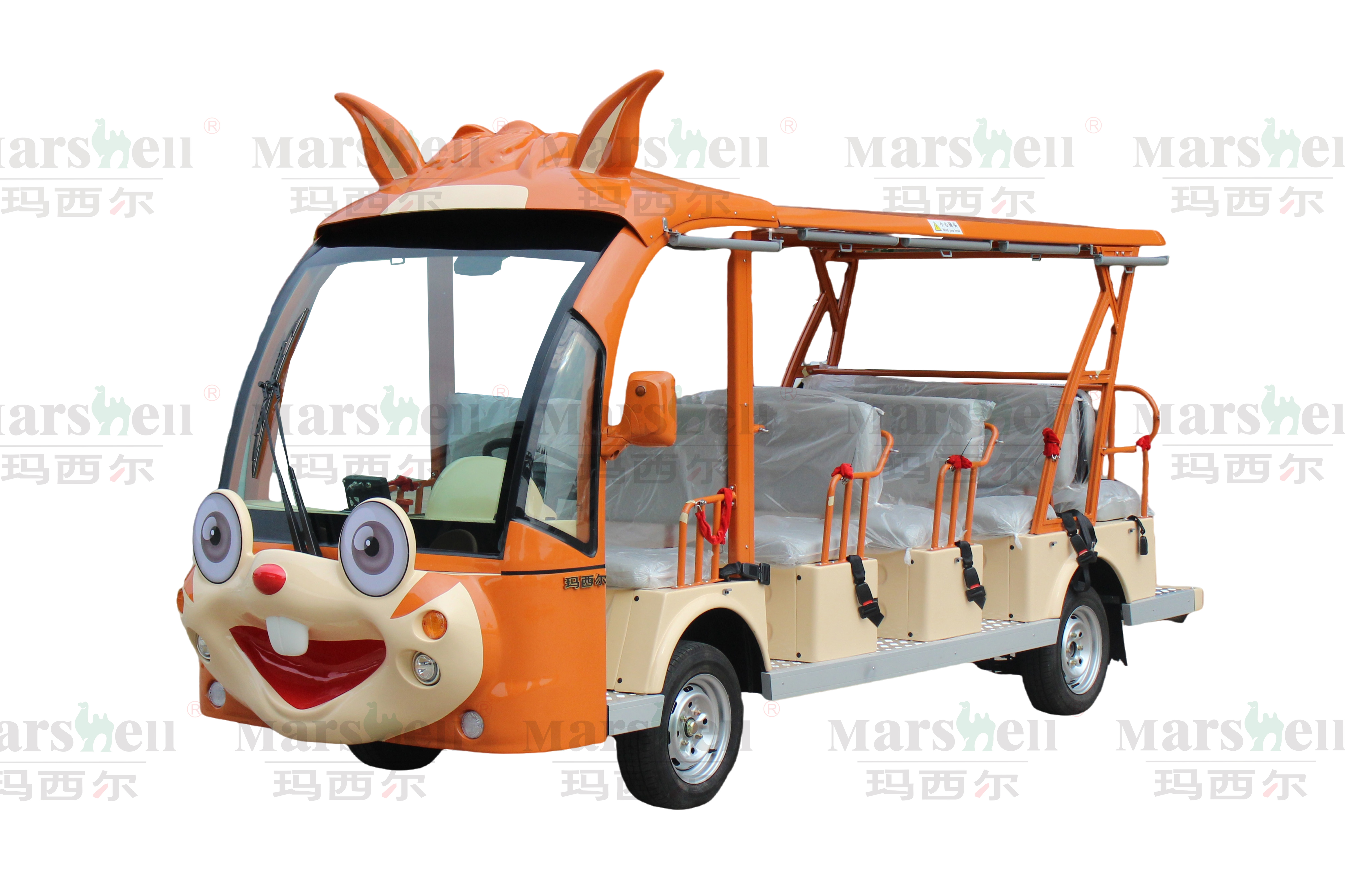 兔子主题造型观光车