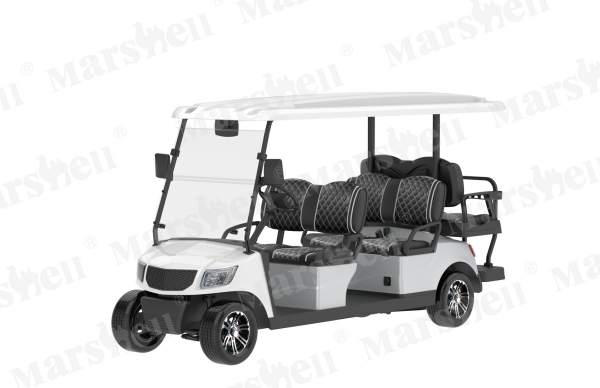 六座反排高尔夫球车