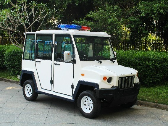 五座封闭巡逻车