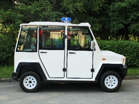 五座封闭巡逻车