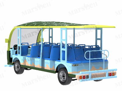 乌龟主题造型电动观光车