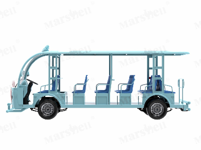 珊瑚主题造型电动观光车