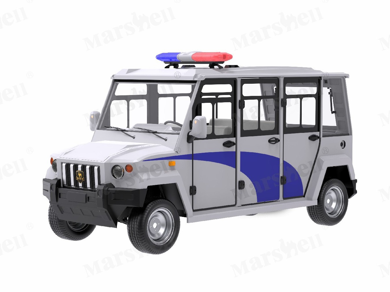 八座封闭巡逻车-战盾款