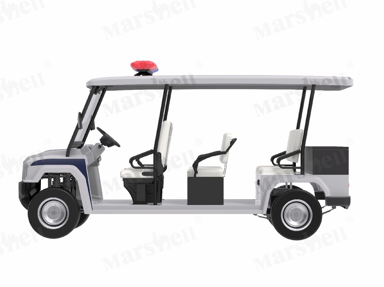 八座电动巡逻车-悍马款