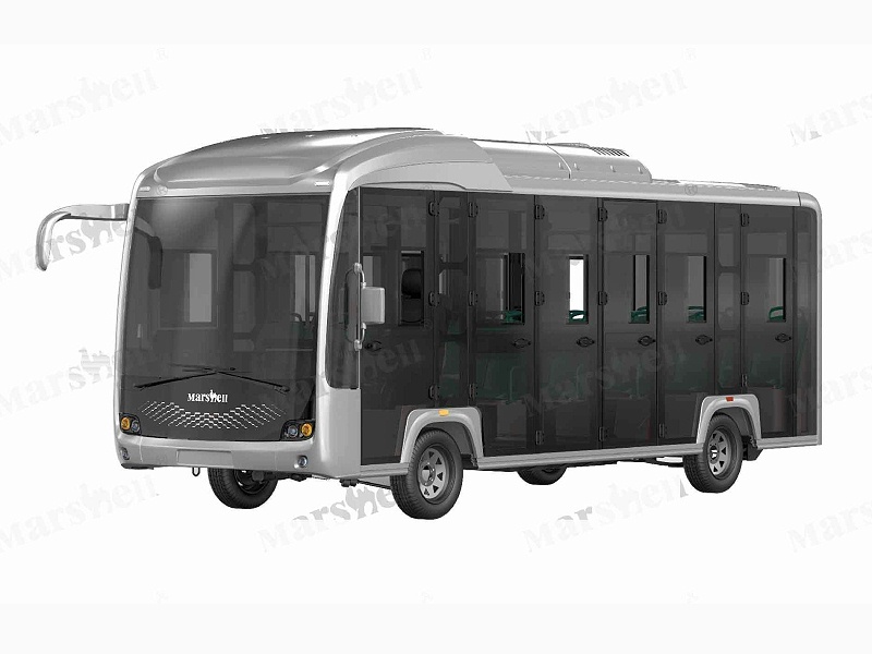 封闭式电动观光车 封闭式电动观光车