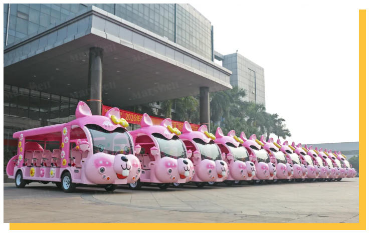 松鼠造型观光车