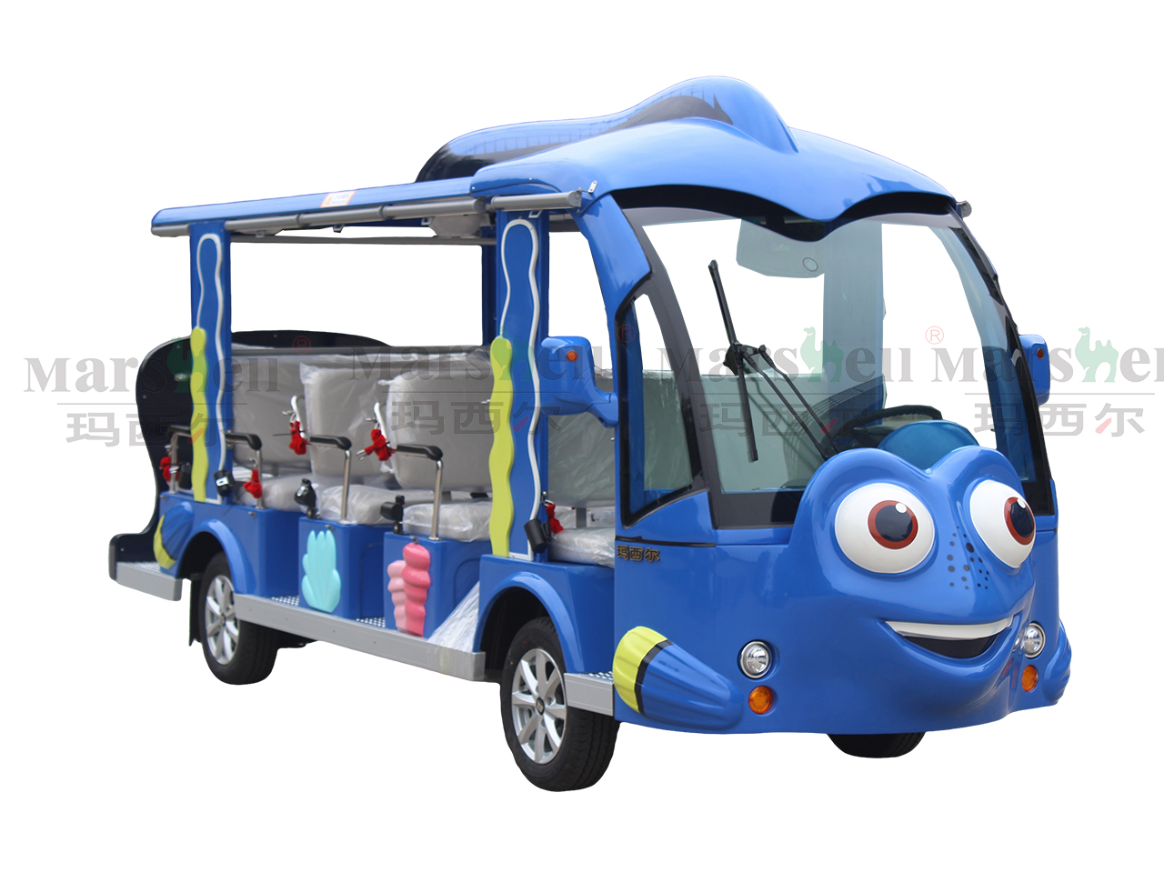 珊瑚主题造型观光车