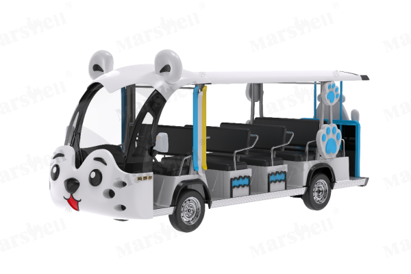 北极熊主题造型观光车