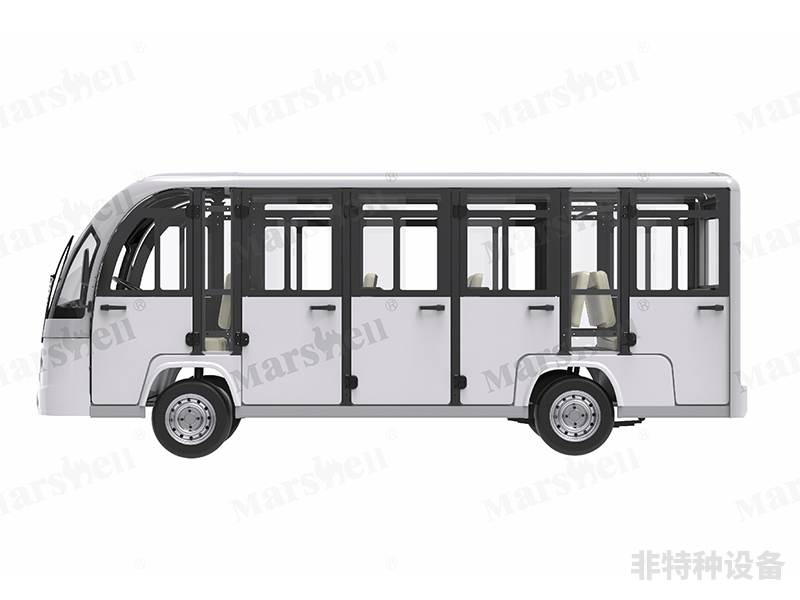 十四座封闭观光车