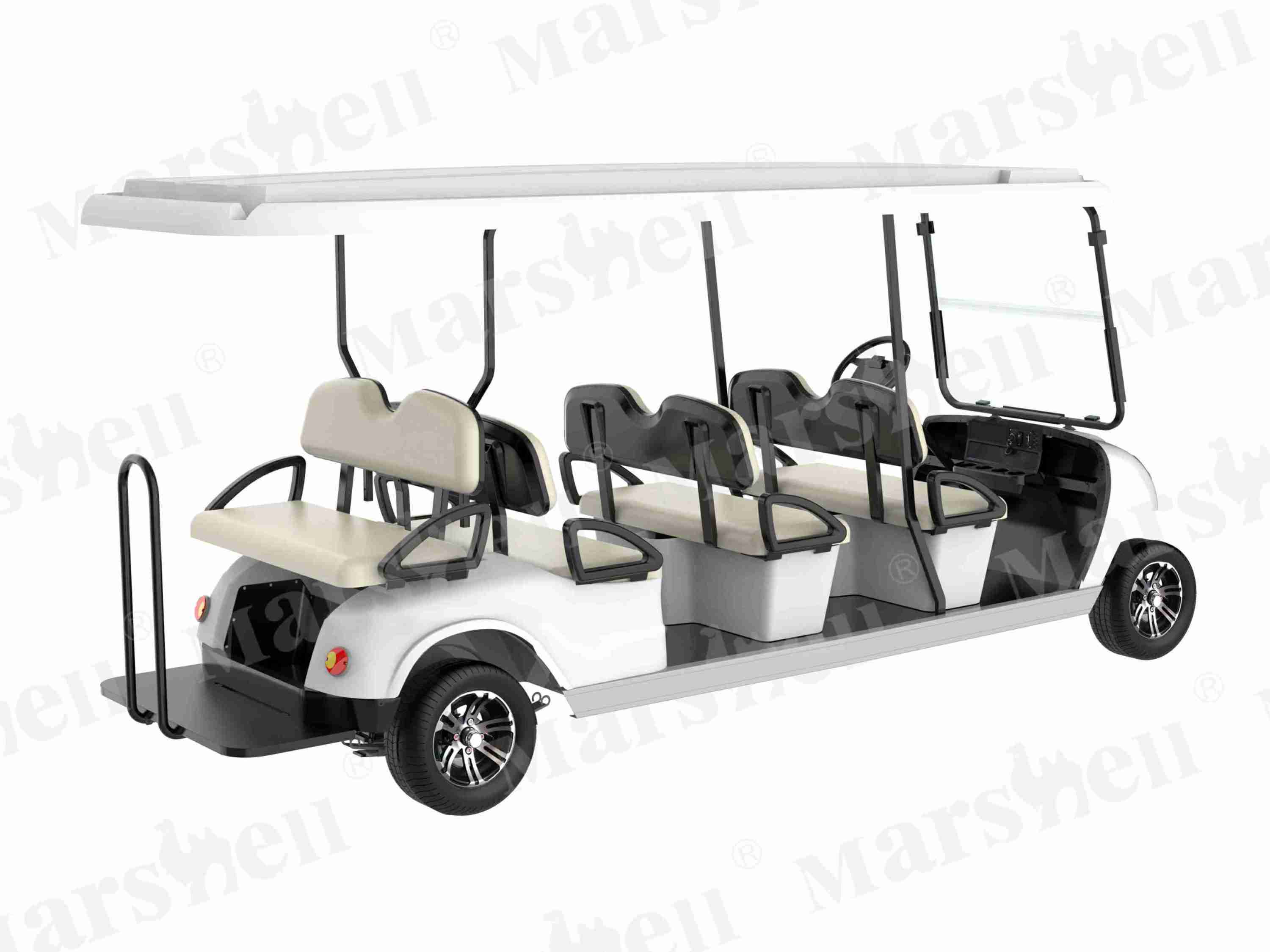 八座电动高尔夫球车