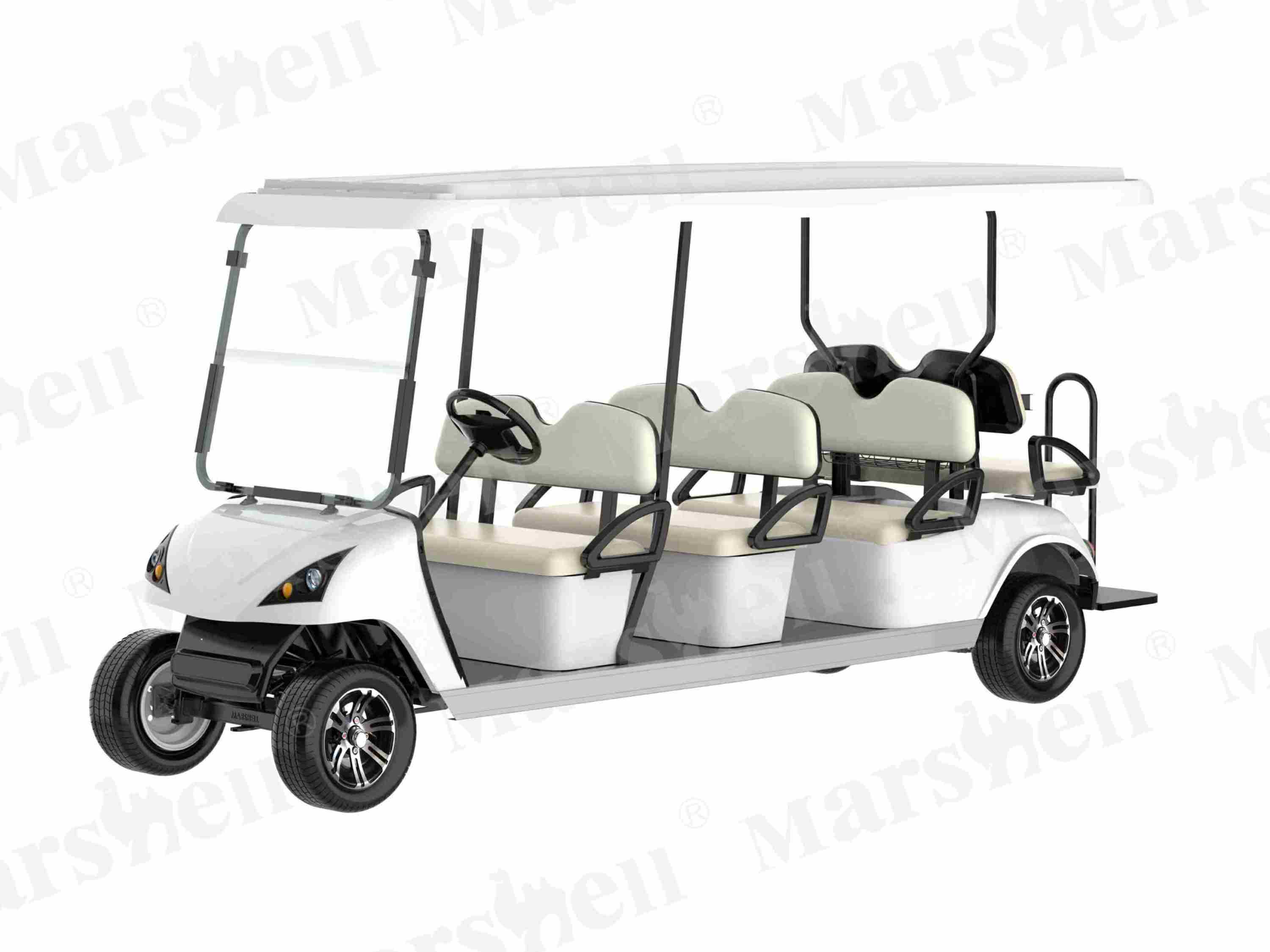 八座电动高尔夫球车